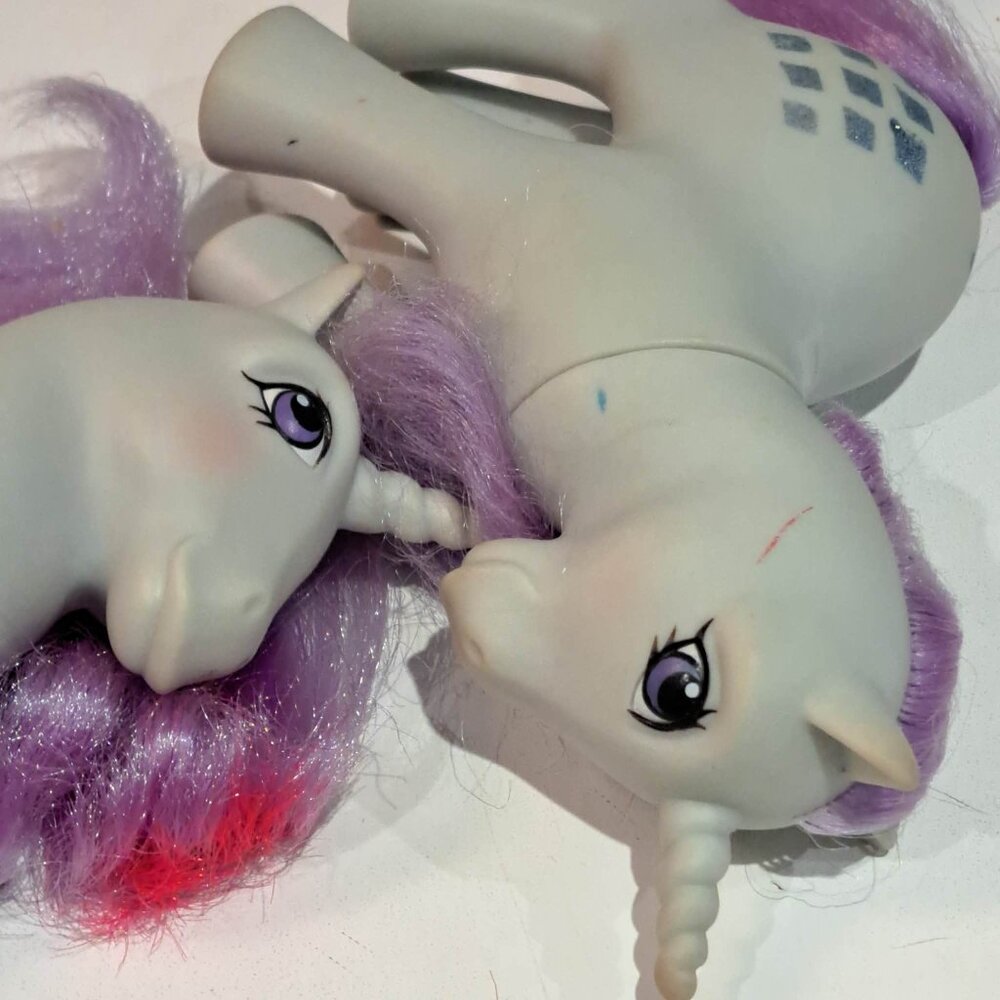 Qty 2 sparkler my little pony vintage pony horse toy - Picture 5 of 7